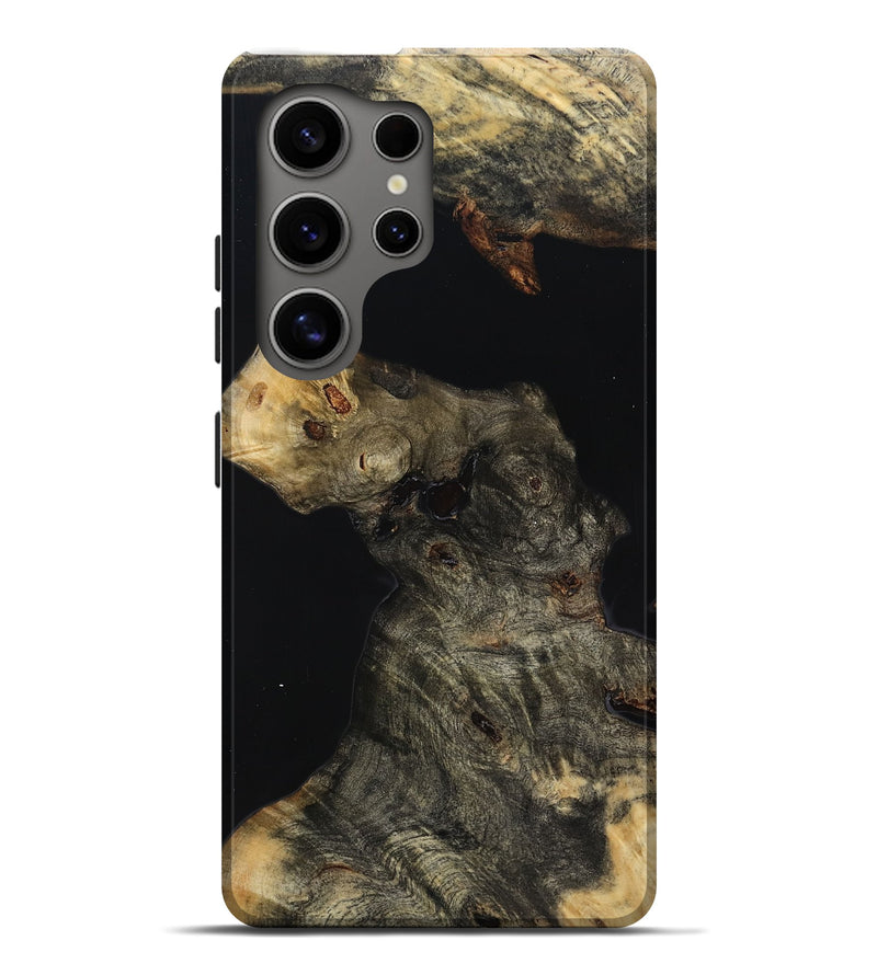 Galaxy S25 Ultra Wood Live Edge Phone Case - Mikalah (Wood Burl, 814287)