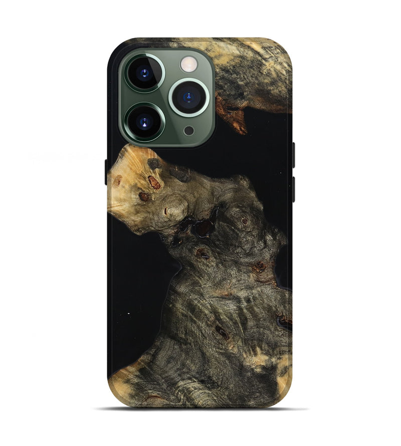 iPhone 13 Pro Wood Live Edge Phone Case - Mikalah (Wood Burl, 814287)