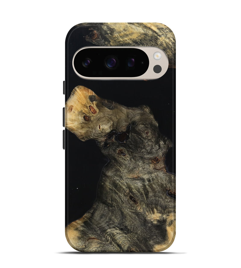 Pixel 10 Pro Wood Live Edge Phone Case - Mikalah (Wood Burl, 814287)