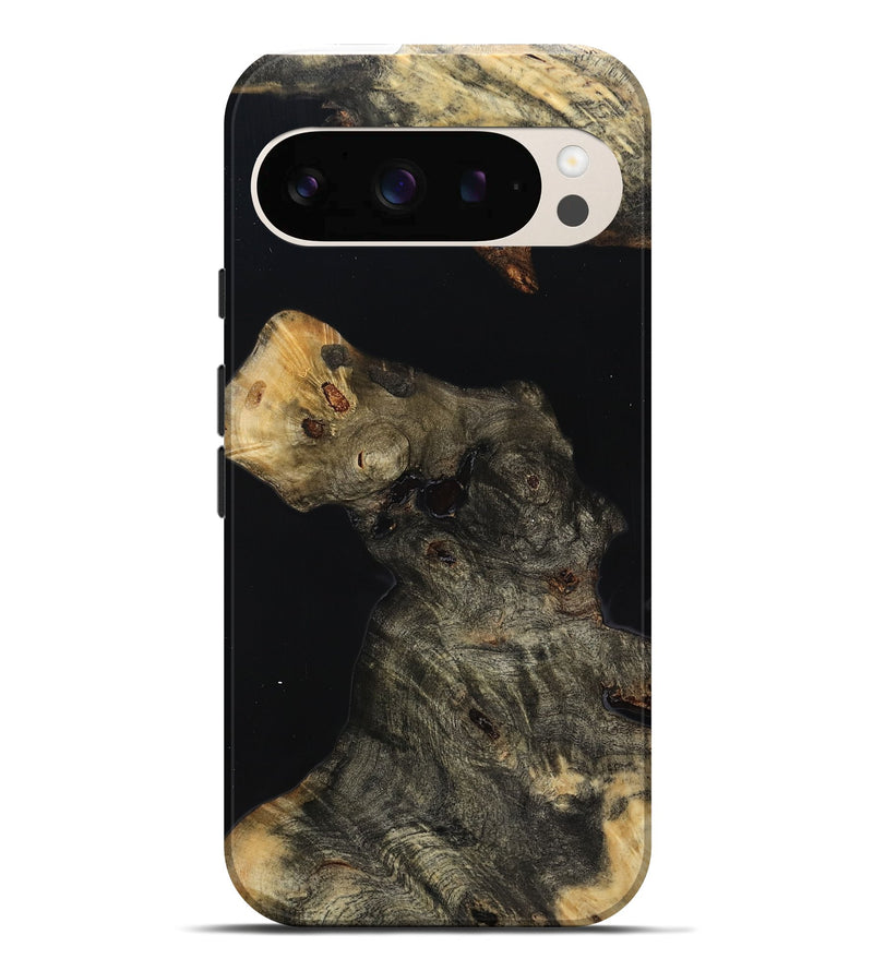Pixel 10 Pro XL Wood Live Edge Phone Case - Mikalah (Wood Burl, 814287)