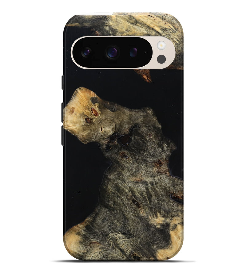 Pixel 9 Pro XL Wood Live Edge Phone Case - Mikalah (Wood Burl, 814287)
