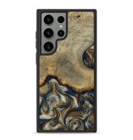Galaxy S23 Ultra Wood Phone Case - Verda (Teal & Gold, 814290)
