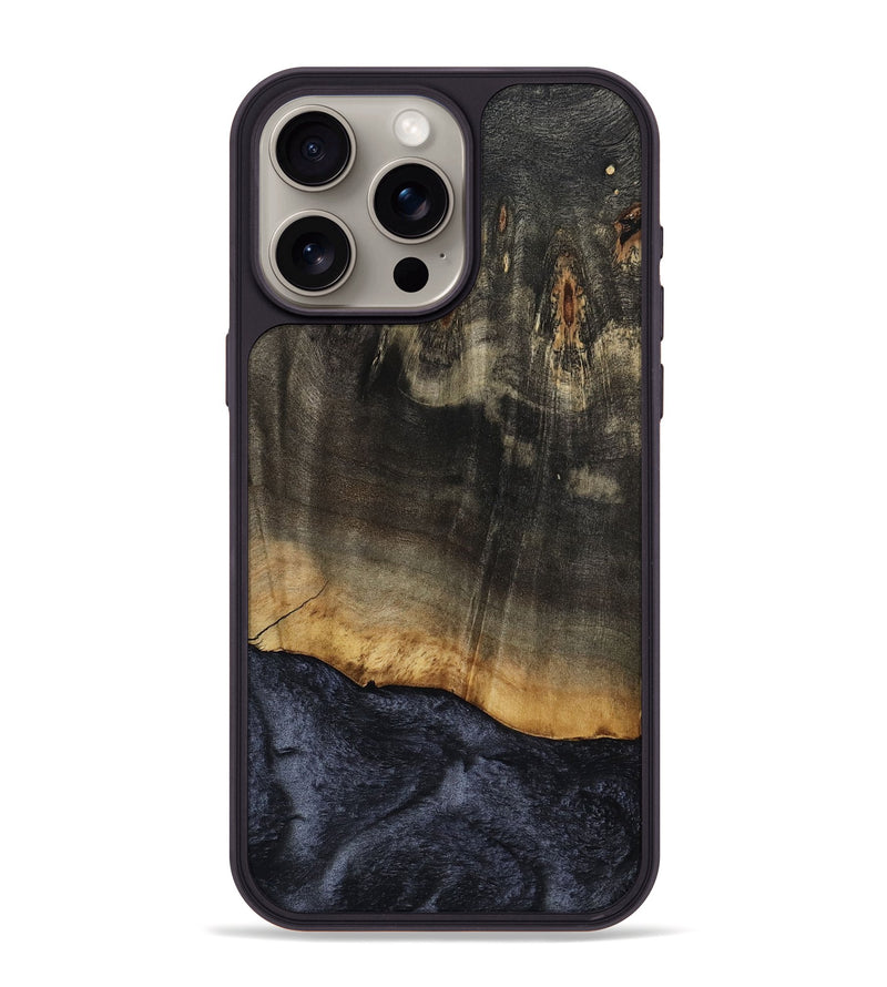 iPhone 15 Pro Max Wood Phone Case - Starr (Wood Burl, 814301)