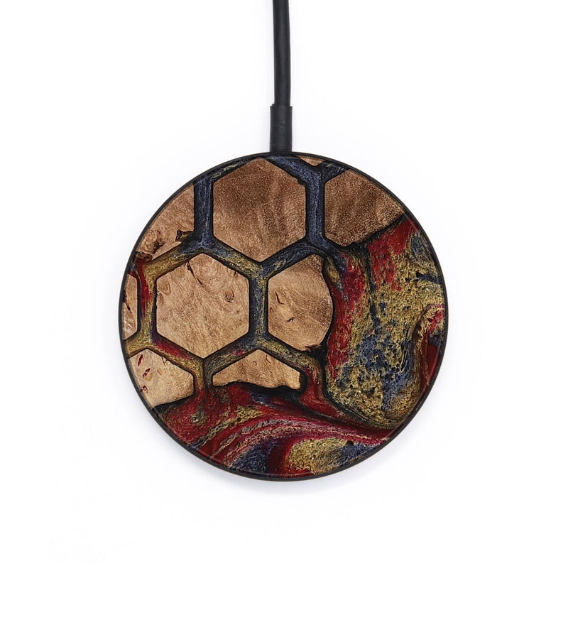 Circle Wood Wireless Charger - Alfreda (Pattern, 814310)