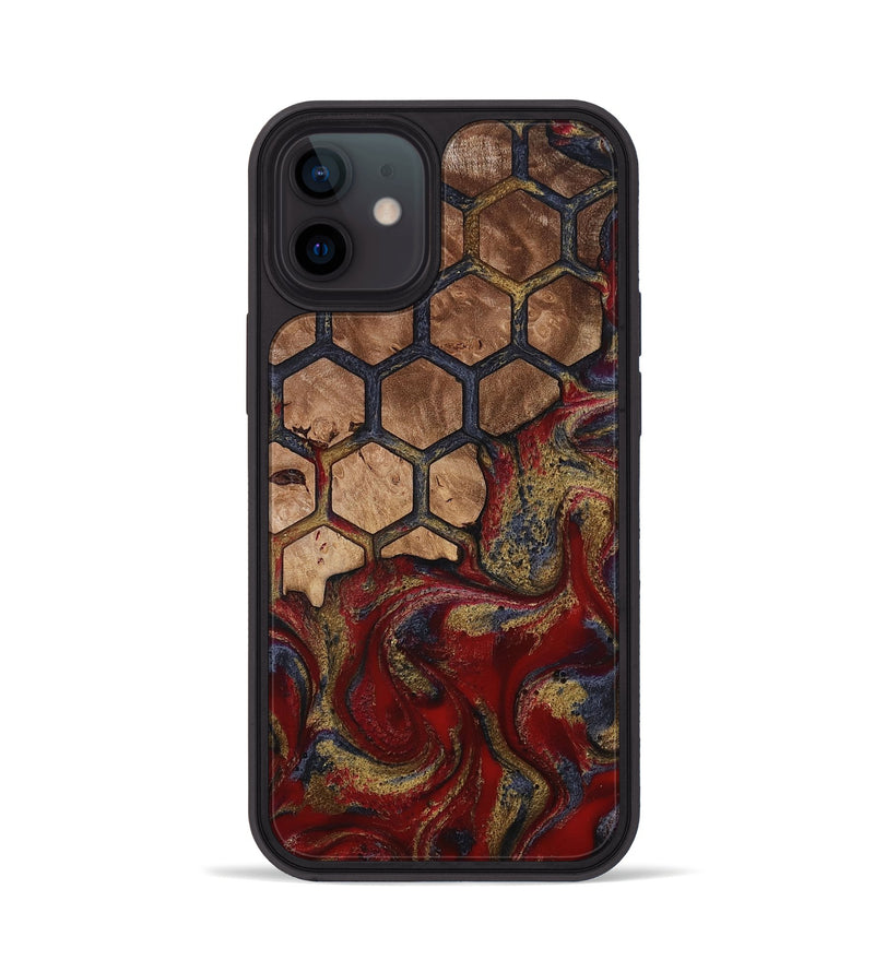 iPhone 12 Wood Phone Case - Alfreda (Pattern, 814310)