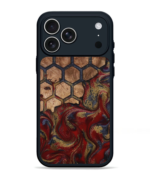 iPhone 17 Pro Max Wood Phone Case - Alfreda (Pattern, 814310)