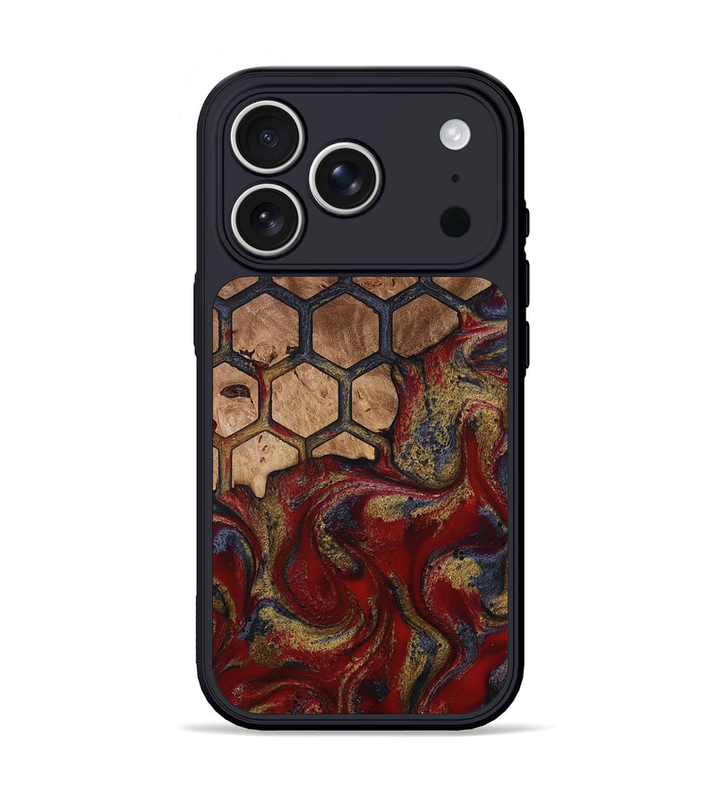 iPhone 17 Pro Wood Phone Case - Alfreda (Pattern, 814310)