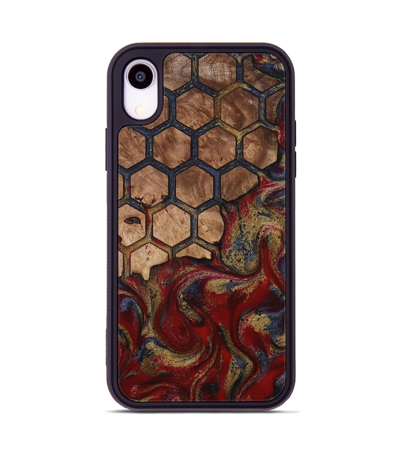 iPhone Xr Wood Phone Case - Alfreda (Pattern, 814310)