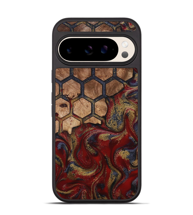 Pixel 10 Pro Wood Phone Case - Alfreda (Pattern, 814310)