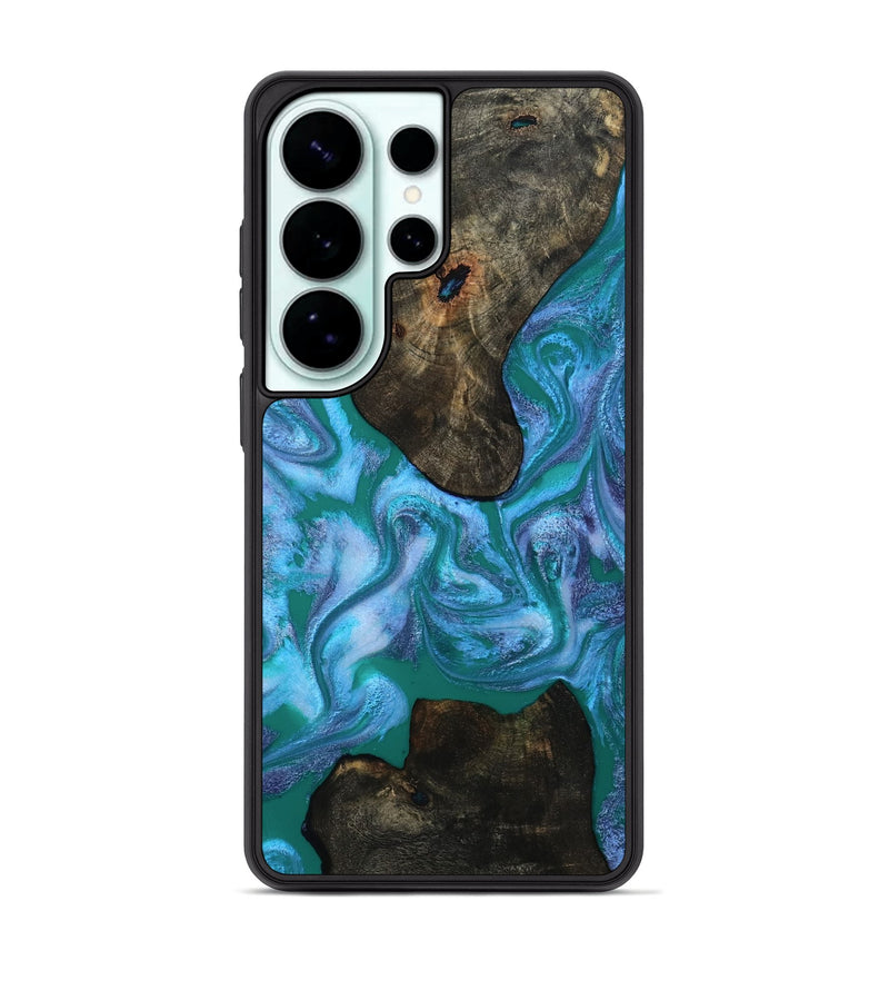Galaxy S26 Ultra Wood Phone Case - Jace (Blue, 814314)