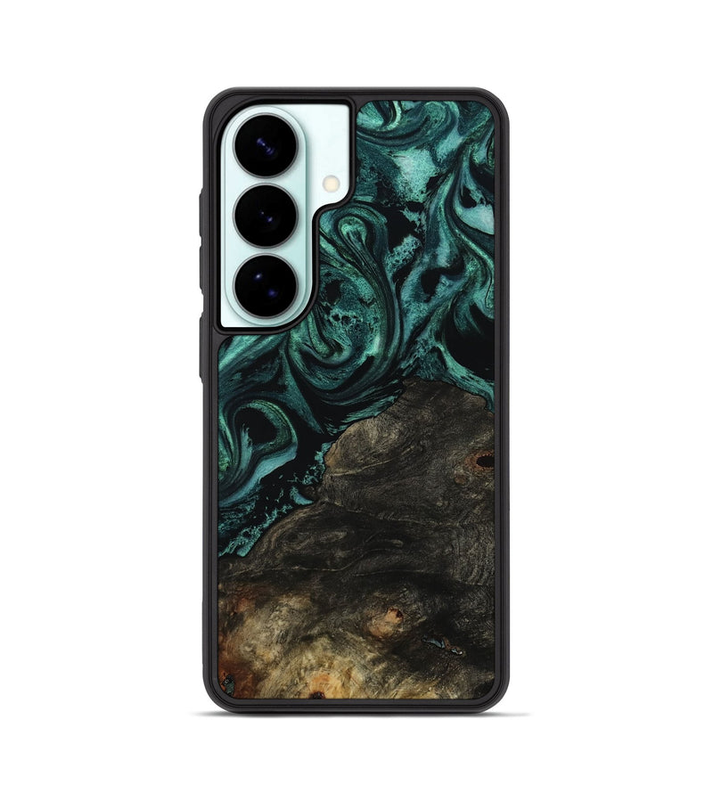Galaxy S26 Wood Phone Case - Hanna (Green, 814324)