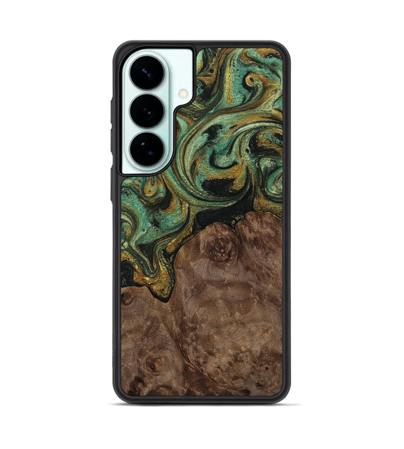 Galaxy S26 Plus Wood Phone Case - Hildred (Green, 814325)