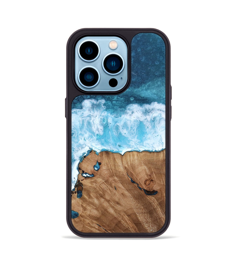 iPhone 14 Pro Wood Phone Case - Dock (Coastal, 814335)