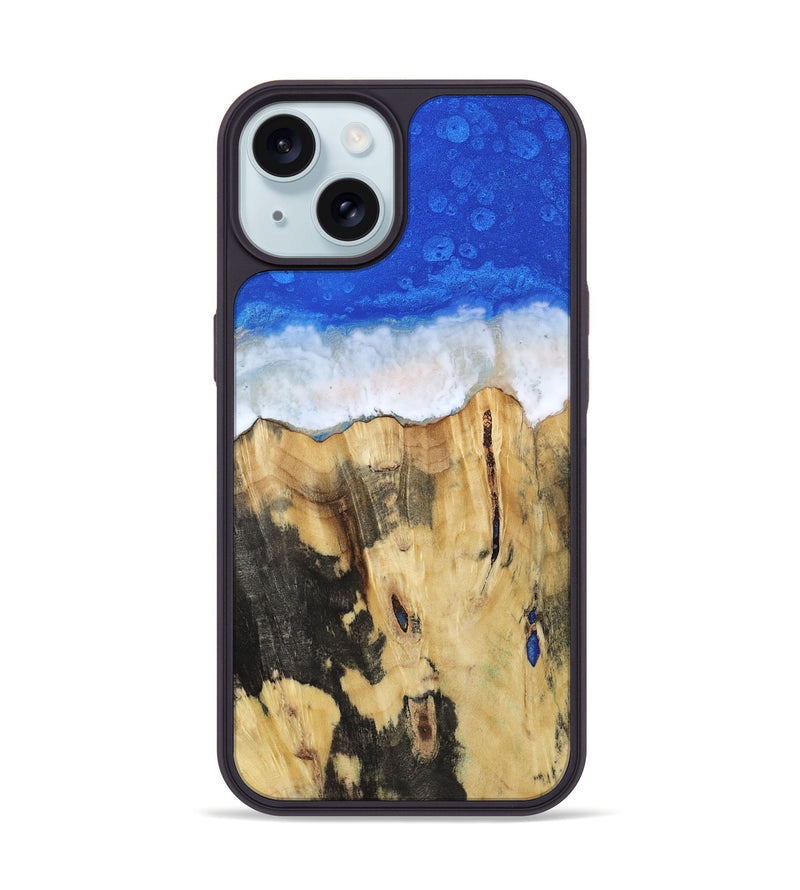 iPhone 15 Wood Phone Case - Tristan (Coastal, 814336)