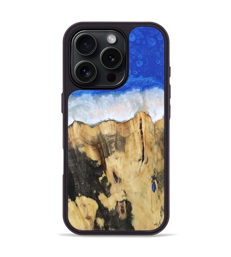 iPhone 16 Pro Wood Phone Case - Tristan (Coastal, 814336)
