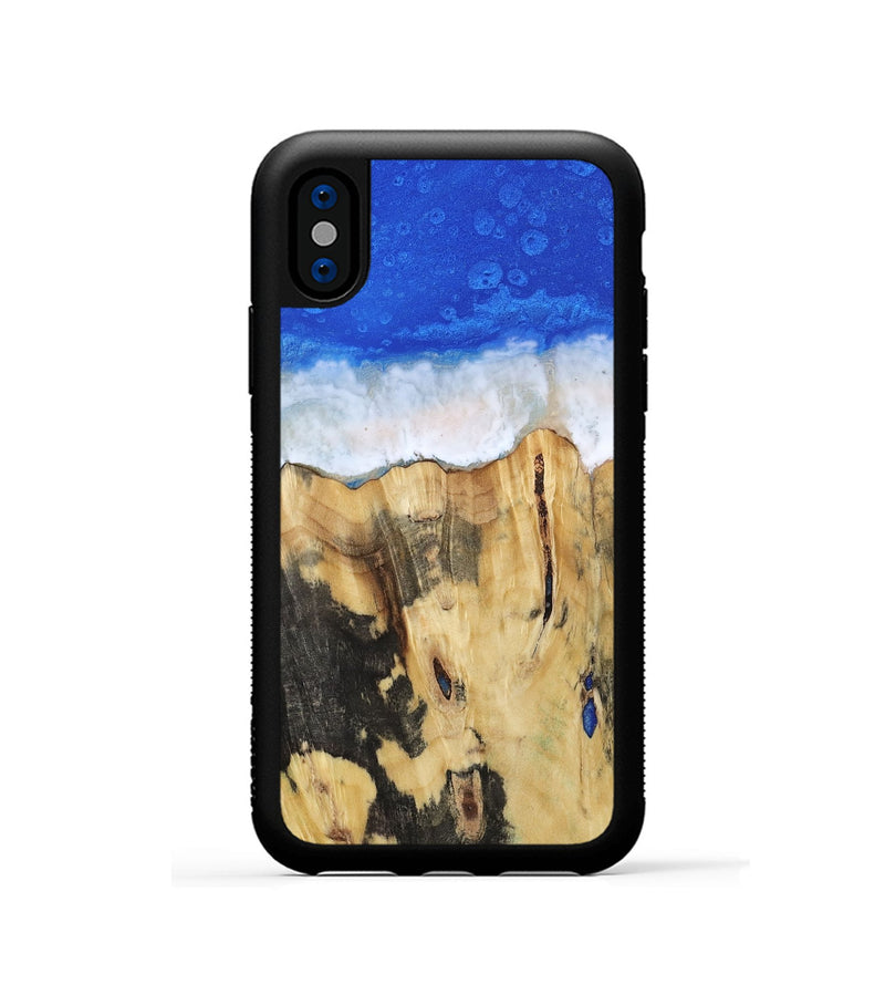 iPhone Xs Wood Phone Case - Tristan (Coastal, 814336)