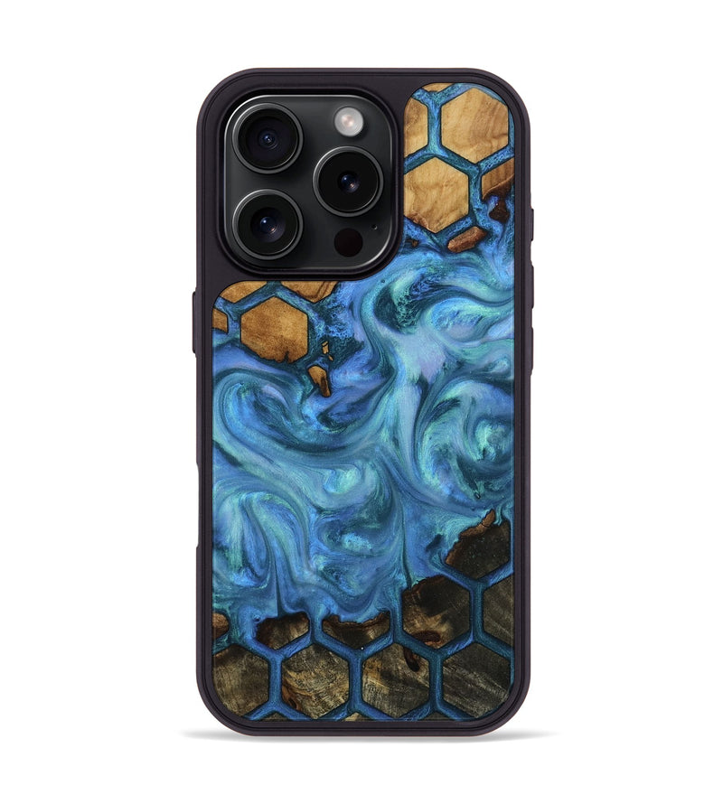 iPhone 16 Pro Wood Phone Case - Marlen (Pattern, 814340)