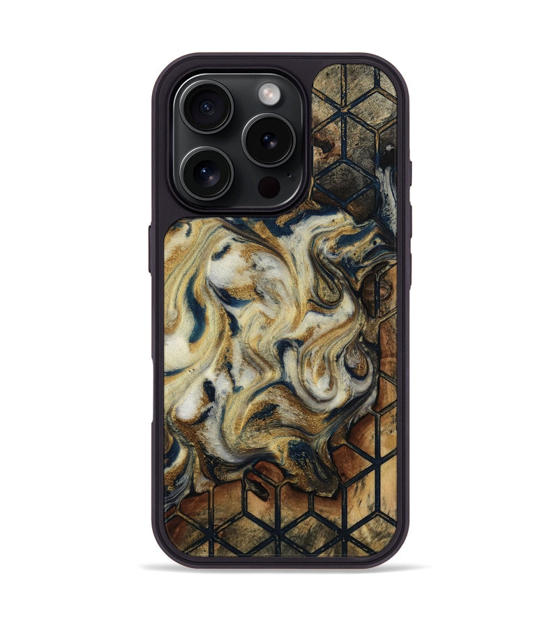 iPhone 16 Pro Wood Phone Case - Jakari (Pattern, 814345)