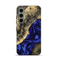Galaxy S24 Wood Live Edge Phone Case - Clarice (Purple, 814393)
