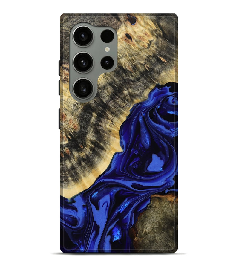 Galaxy S24 Ultra Wood Live Edge Phone Case - Clarice (Purple, 814393)
