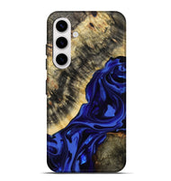 Galaxy S25 Plus Wood Live Edge Phone Case - Clarice (Purple, 814393)