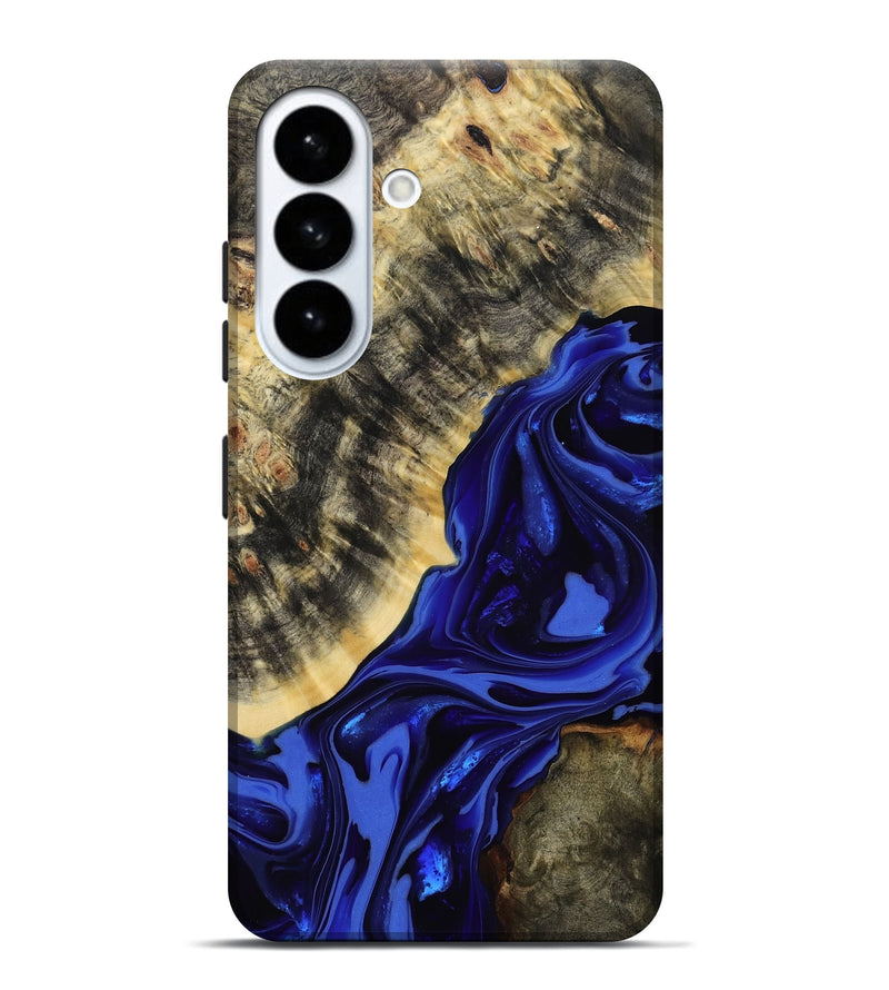 Galaxy S26 Plus Wood Live Edge Phone Case - Clarice (Purple, 814393)