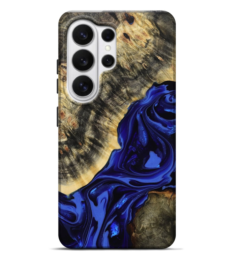 Galaxy S26 Ultra Wood Live Edge Phone Case - Clarice (Purple, 814393)