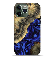 iPhone 13 Pro Max Wood Live Edge Phone Case - Clarice (Purple, 814393)