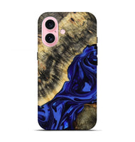 iPhone 17 Wood Live Edge Phone Case - Clarice (Purple, 814393)