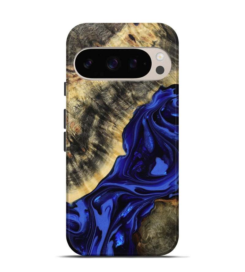 Pixel 10 Pro Wood Live Edge Phone Case - Clarice (Purple, 814393)