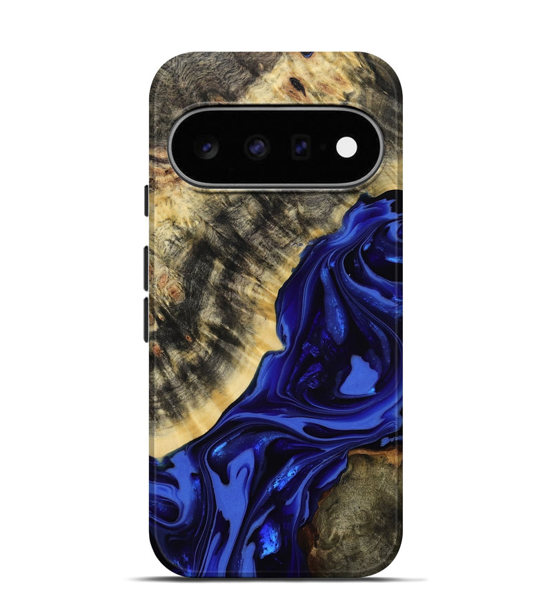 Pixel 11 Pro Wood Live Edge Phone Case - Clarice (Purple, 814393)