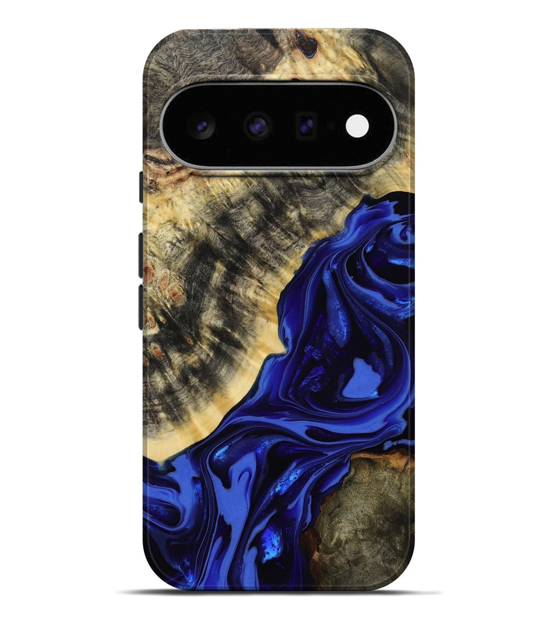 Pixel 11 Pro XL Wood Live Edge Phone Case - Clarice (Purple, 814393)