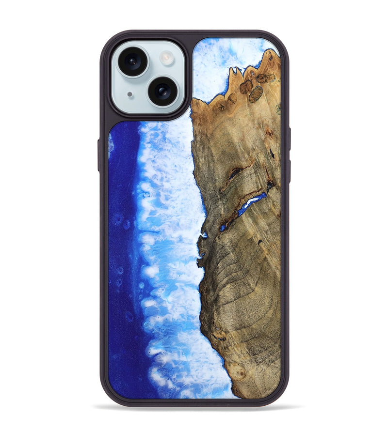 iPhone 15 Plus Wood Phone Case - Yara (Coastal, 814407)