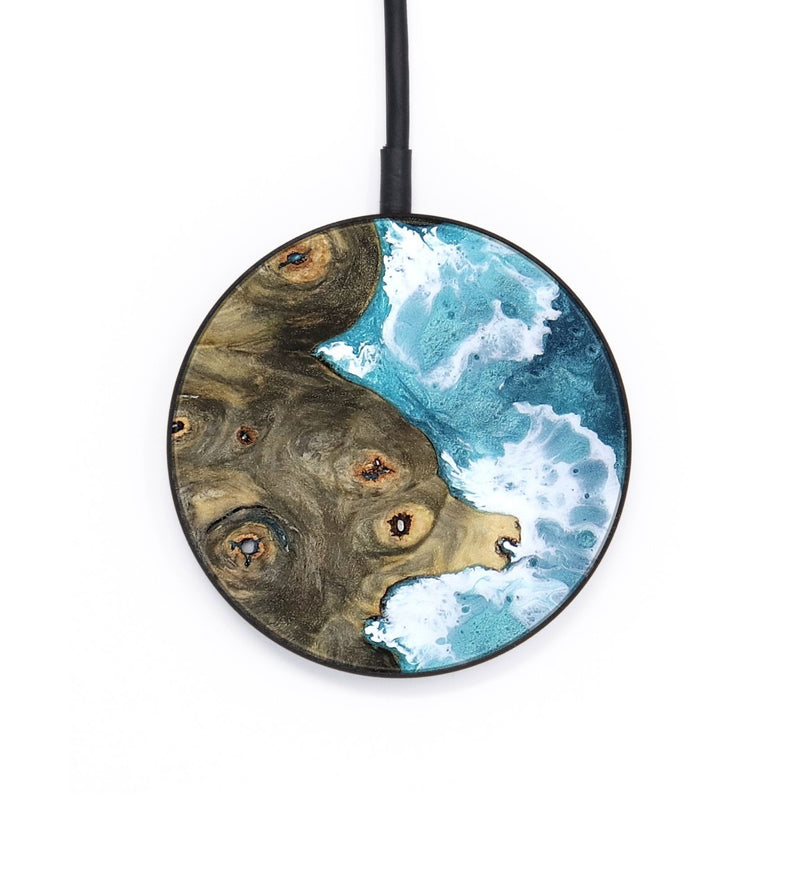 Circle Wood Wireless Charger - Gus (Coastal, 814411)
