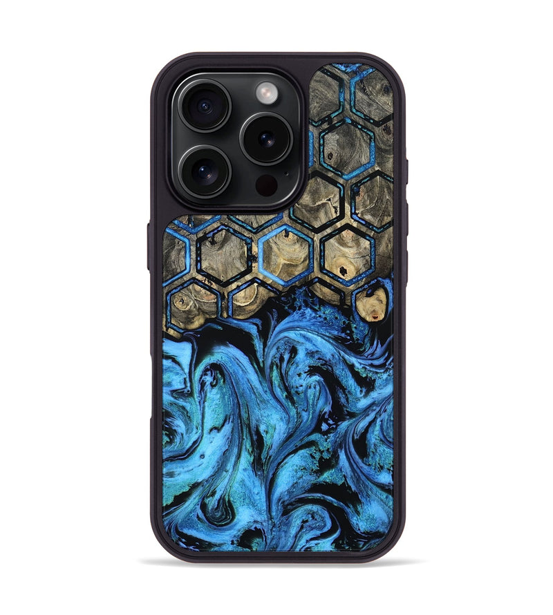 iPhone 16 Pro Wood Phone Case - Veer (Pattern, 814425)