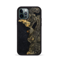 iPhone 12 Pro Wood Phone Case - Kylen (Wood Burl, 814510)