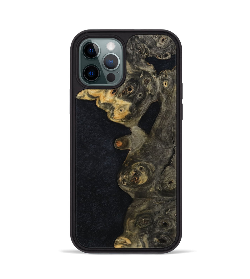 iPhone 12 Pro Wood Phone Case - Kylen (Wood Burl, 814510)