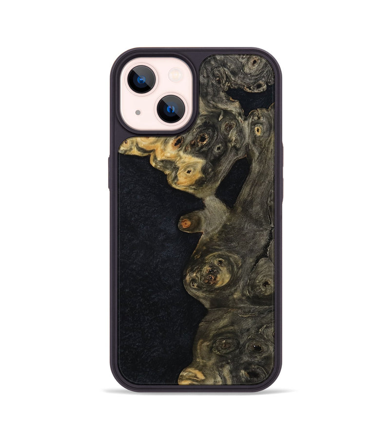 iPhone 14 Wood Phone Case - Kylen (Wood Burl, 814510)