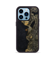 iPhone 14 Pro Wood Phone Case - Kylen (Wood Burl, 814510)