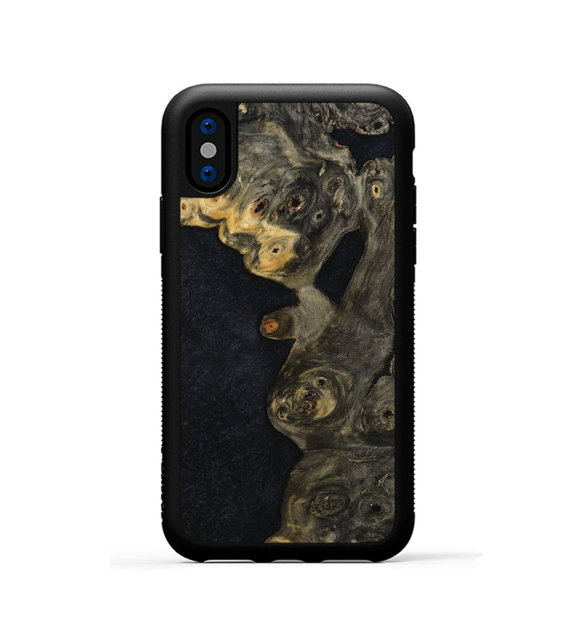 iPhone Xs Wood Phone Case - Kylen (Wood Burl, 814510)