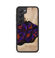 Galaxy S23 Wood Phone Case - Elora (Purple, 814518)