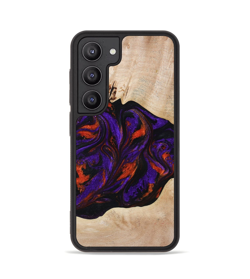 Galaxy S23 Wood Phone Case - Elora (Purple, 814518)