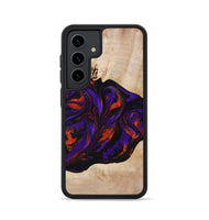 Galaxy S24 Wood Phone Case - Elora (Purple, 814518)