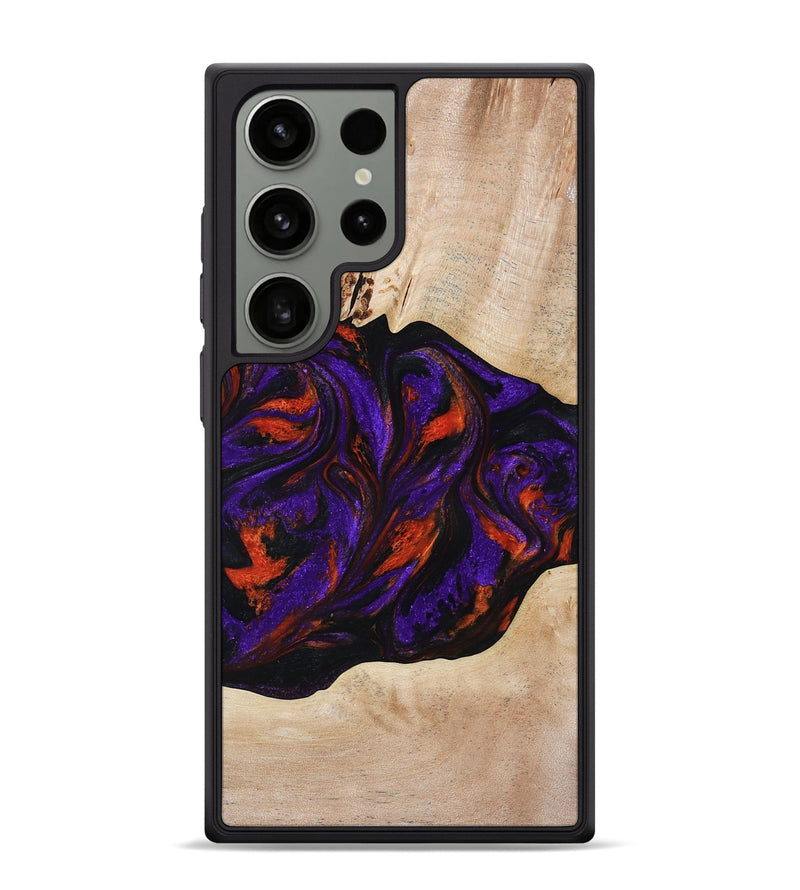Galaxy S24 Ultra Wood Phone Case - Elora (Purple, 814518)