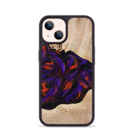 iPhone 14 Wood Phone Case - Elora (Purple, 814518)