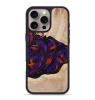 iPhone 16 Pro Max Wood Phone Case - Elora (Purple, 814518)