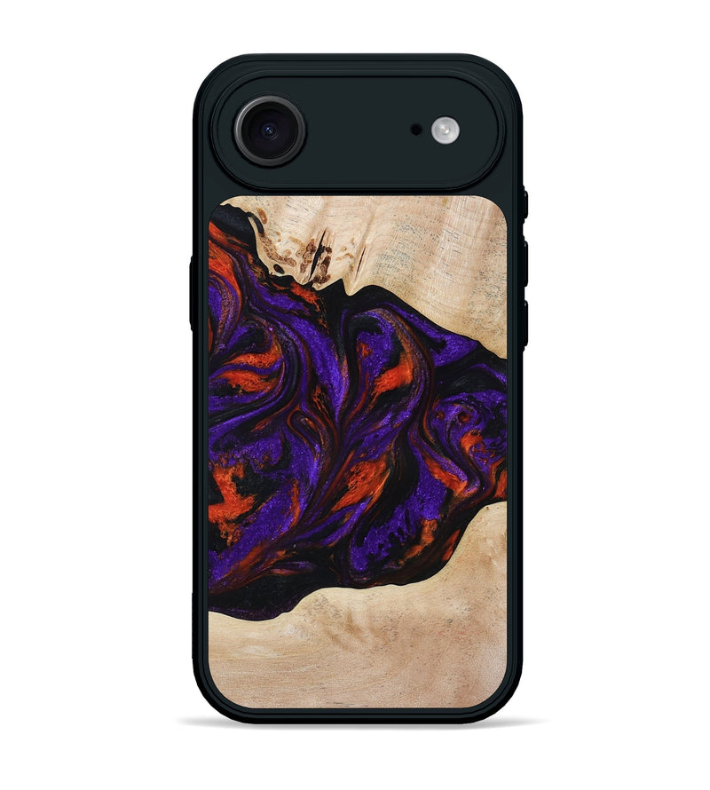 iPhone 17 Air Wood Phone Case - Elora (Purple, 814518)