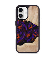 iPhone 17 Wood Phone Case - Elora (Purple, 814518)