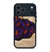 iPhone 17 Pro Max Wood Phone Case - Elora (Purple, 814518)