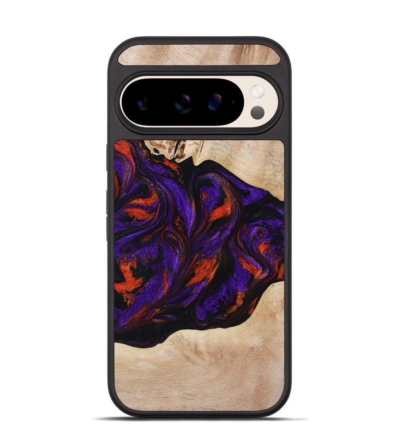 Pixel 10 Pro Wood Phone Case - Elora (Purple, 814518)